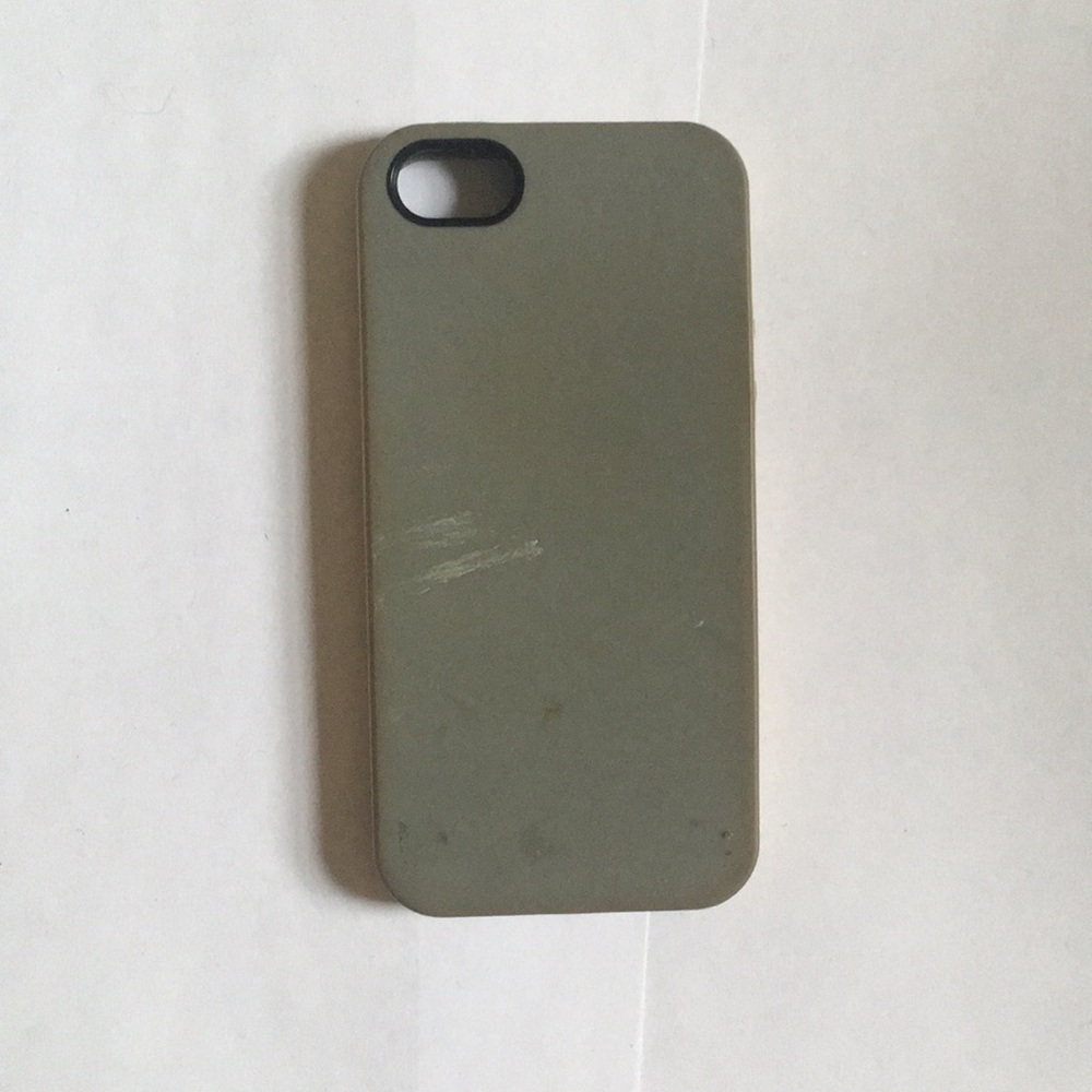 iPhone 5s 5 SE case grey and white and black case
